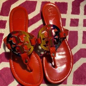 Authentic Tory Burch Women's Miller Thong Sandals